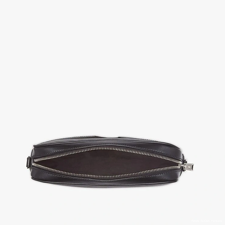 Affordable HOT Case ROMA Black Motif Fendi Compact Logo In Camera Fabric FF 0825